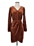 Simplee Brown Cocktail Dress Size S - photo 1