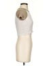 TNA 100% Cotton Tan Short Sleeve Turtleneck Size XS - photo 4
