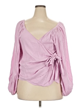 Eloquii Elements 3/4 Sleeve Blouse