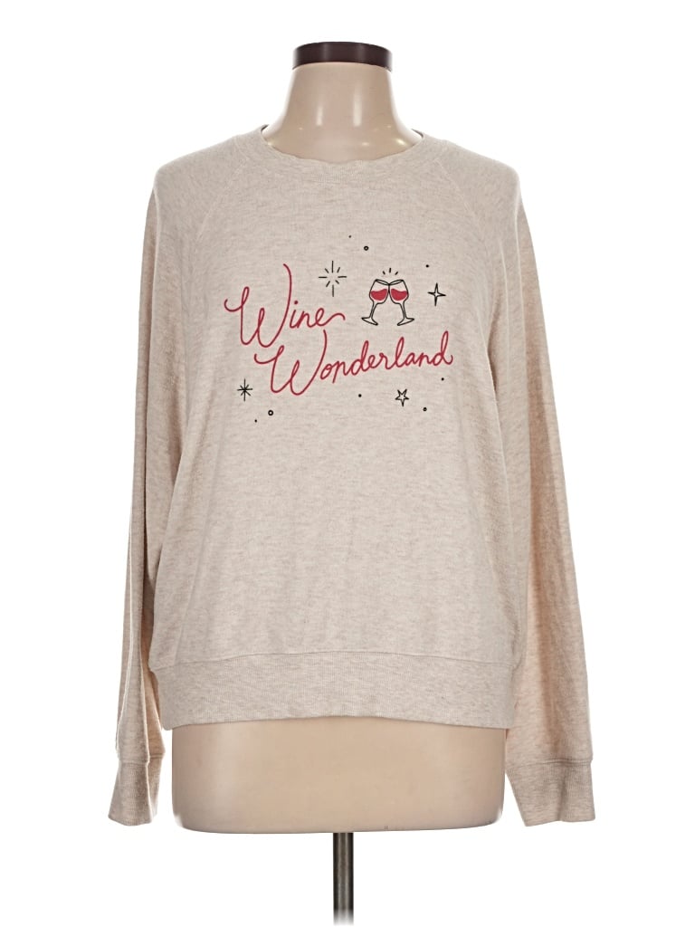 Pre-owned Z Supply Sweatshirt In Tan