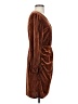 Simplee Brown Cocktail Dress Size S - photo 4