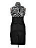 NW Collections 100% Polyester Graphic Black Cocktail Dress Size 14 - photo 2