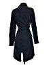 Max Jeans 100% Tencel Lyocell Blue Trenchcoat Size S - photo 2