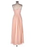 BHLDN 100% Polyester Pink Cocktail Dress Size M - photo 2