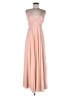 BHLDN 100% Polyester Pink Cocktail Dress Size M - photo 1