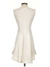 J.Crew 100% Polyester Solid Ivory Cocktail Dress Size 0 - photo 2