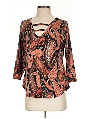 Kim & Cami 3/4 Sleeve Blouse (view 1)