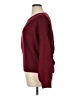 Ann Taylor Solid Burgundy Pullover Sweater Size XL - photo 5