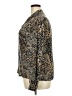 Jacqueline Ferrar 100% Silk Animal Print Tan Blouse Size 18 - photo 5