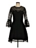 Shilla Stripes Black Cocktail Dress Size S - photo 1
