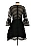Shilla Stripes Black Cocktail Dress Size S - photo 2