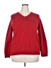 St. John's Bay 100% Cotton Red Pullover Sweater Size 2X - photo 1