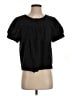 Downeast Black Short Sleeve Blouse Size S - photo 1