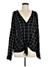Max Studio 100% Rayon Black Long Sleeve T-Shirt Size L - photo 1