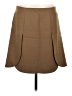 Tory Burch Solid Brown Wool Skirt Size 6 - photo 1