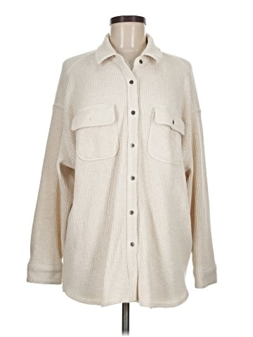Aerie Long Sleeve Button-Down Shirt (view 1)