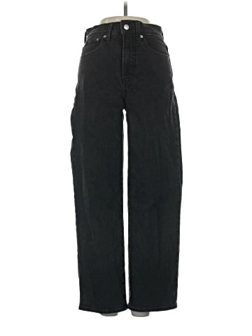 Madewell The Petite Perfect Vintage Wide-Leg Jean in Belmere Wash (view 1)