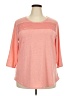 Ofeefan Orange 3/4 Sleeve Top Size XXL - photo 1
