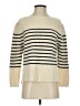 ATM Stripes Ivory Wool Pullover Sweater Size S - photo 1