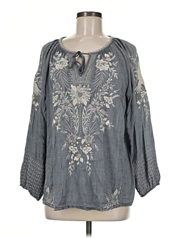 Johnny Was 3/4 Sleeve Blouse (view 1)