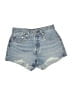 Levi's Blue Denim Shorts Size 26 waist - photo 1