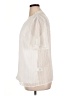 Shein 100% Polyester Ivory Short Sleeve Blouse Size XL (tall) - photo 5