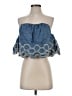 Guess 100% Lyocell Blue Sleeveless Blouse Size XS - photo 1
