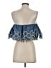 Guess 100% Lyocell Blue Sleeveless Blouse Size XS - photo 2