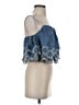 Guess 100% Lyocell Blue Sleeveless Blouse Size XS - photo 4