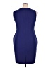 Kasper Solid Blue Cocktail Dress Size 16 (petite) - photo 2