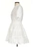Assorted Brands 100% Polyester White Casual Dress Size S - photo 5