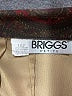 Briggs Paisley Burgundy Formal Skirt Size 16 Petite - photo 4