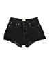 Levi's Hearts Black Denim Shorts Size 31 waist - photo 1