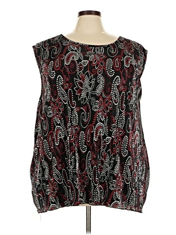 Maggie Barnes Sleeveless Blouse (view 1)