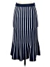 MICHAEL Michael Kors Stripes Blue Casual Skirt Size S - photo 1