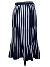 MICHAEL Michael Kors Stripes Blue Casual Skirt Size S - photo 2