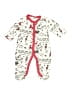 Mud Pie Print Ivory Long Sleeve Onesie Size 0-3 mo - photo 1
