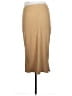 Isabel Solid Tan Casual Skirt Size M - photo 2