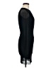 Shein Solid Black Cocktail Dress Size M - photo 4
