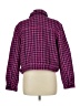 Ann Taylor LOFT Houndstooth Purple Jacket Size L - photo 2