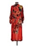 Flying Tomato 100% Rayon Red Kimono Size S - photo 2