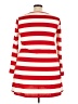 Unbranded Stripes Red Casual Dress Size 3XL - photo 2