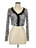 Romwe Silver Long Sleeve Top Size L - photo 1