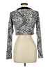 Romwe Silver Long Sleeve Top Size L - photo 2