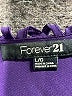 Forever 21 100% Polyester Solid Purple Casual Dress Size L - photo 7