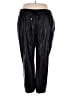 Blank NYC Black Track Pants Size 2X - photo 1