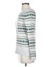 Croft & Barrow Print White Pullover Sweater Size S - photo 5