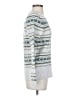 Croft & Barrow Print White Pullover Sweater Size S - photo 4
