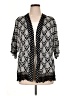 Solitaire 100% Rayon Black Kimono Size XL - photo 1
