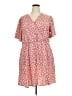 Nemidor 100% Polyester Red Casual Dress Size 22 - photo 1